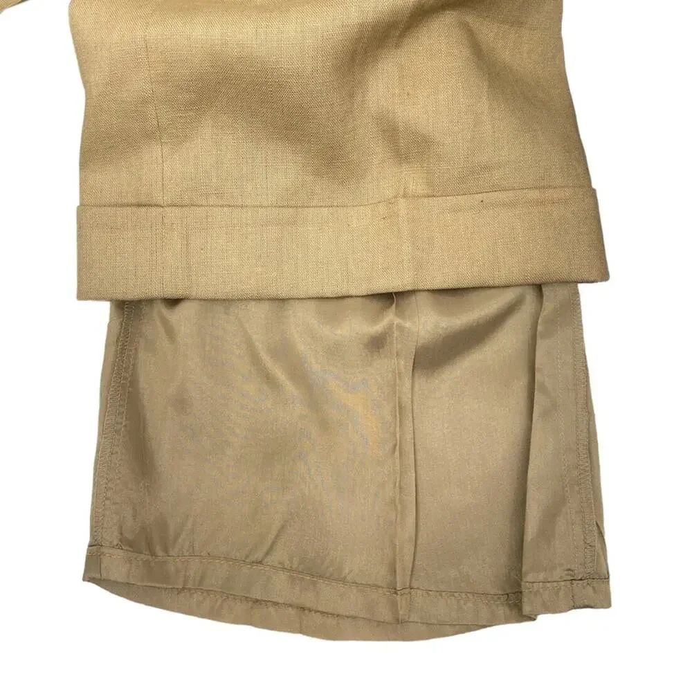 LAUREN Ralph‎ Lauren 100% Linen Pant Lined Wide Leg Women’s 6